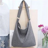 Kadın Kanvas Çapraz Çanta