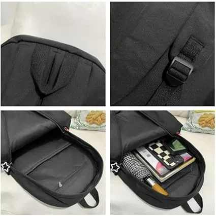 Preppy Backpack Cute Stars