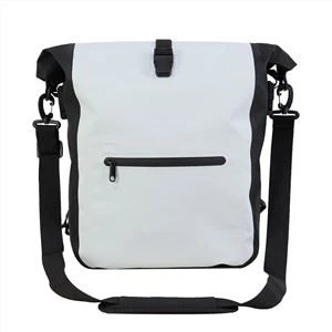 Özel Logo Ultrasonik Isı Yalıtımı Su Geçirmez bisiklet Panniers Omuz Çantası