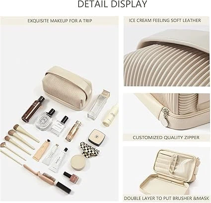 Large Capacity Travel Cosmetic Bag